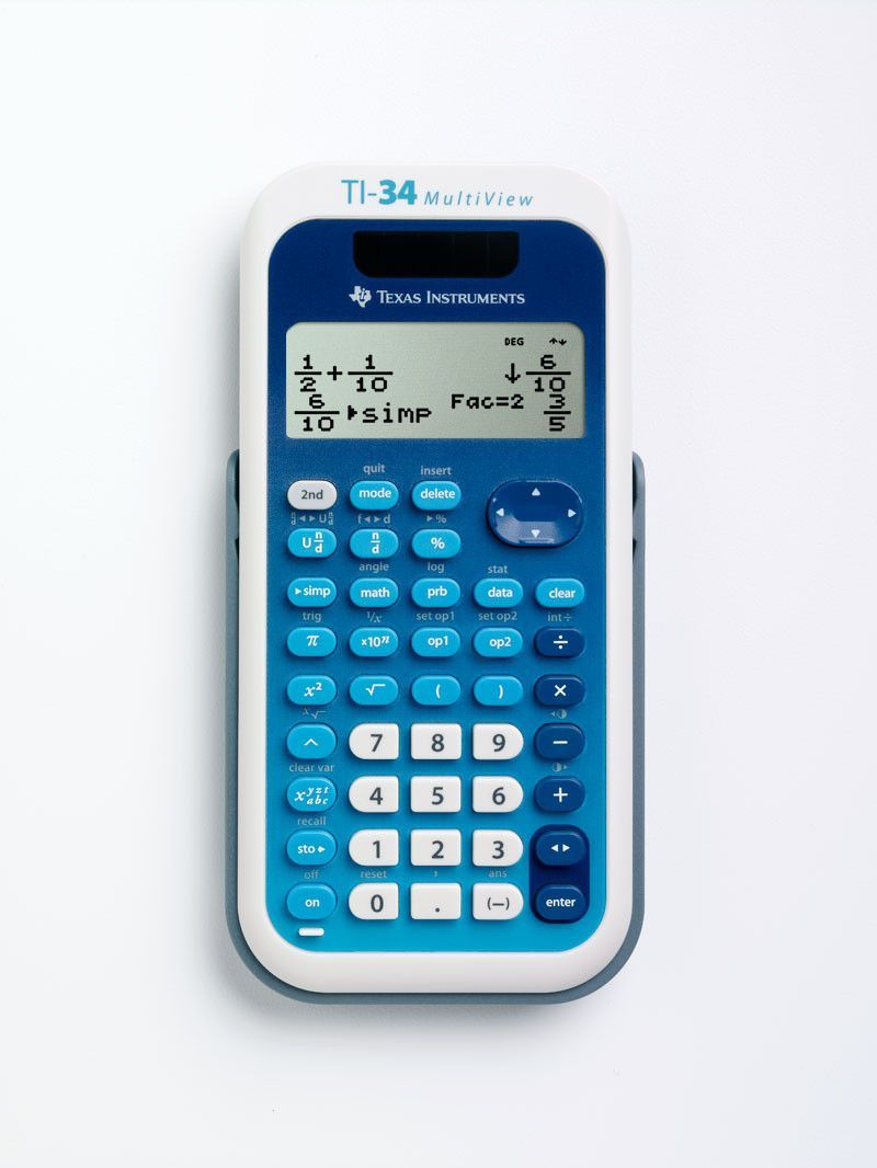 Calculadora Texas Instruments TI-34 Multiview FC