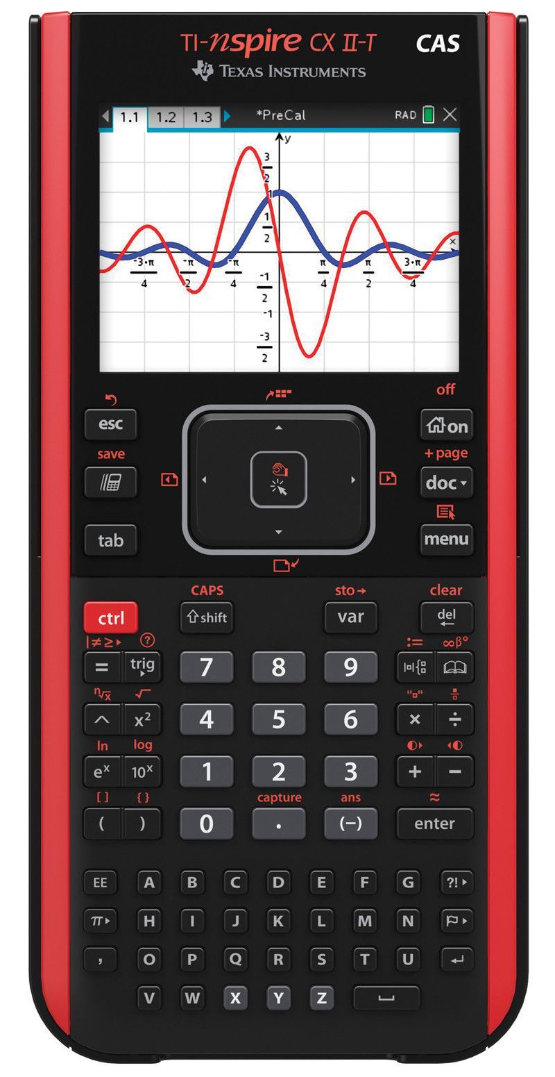 Calculadora Texas Instruments TI-Nspire CX II-T CAS