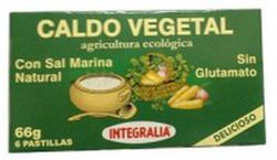 Caldo Vegetal Eco Con Sal Marina 6 Cubitos X 11 Gr