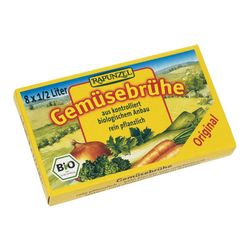 Caldo Verduras Cubitos Rapunzel 80 G