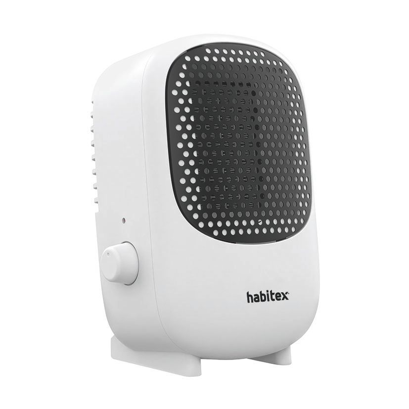 Calefactor Ceramico Mini Blanco Con Cabl