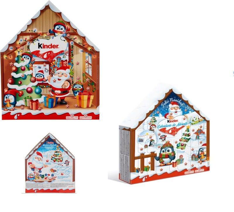Calendario Adviento Kinder Chalet - Casita Premium (modelo surtido)
