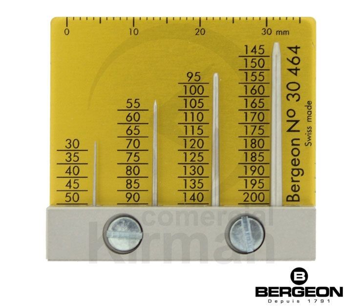 Calibre Bergeon Acero 32027 Agujas Relojes De Pulsera