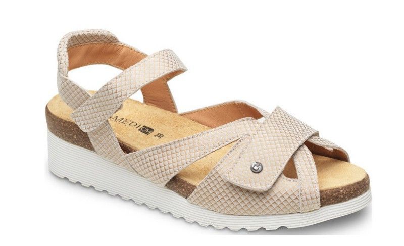 Calzado Ortopédico Señora Beige talla 36 de CALZAMEDI