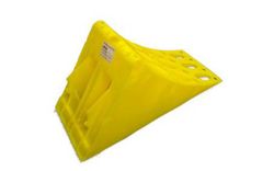 Calzo rueda plástico R46 homologado DIN 76051