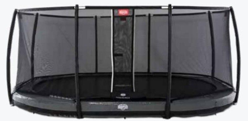 Cama Elastica BERG Inground Grand Champion 520 GRIS + Safety Net Deluxe BE30.33.75.32