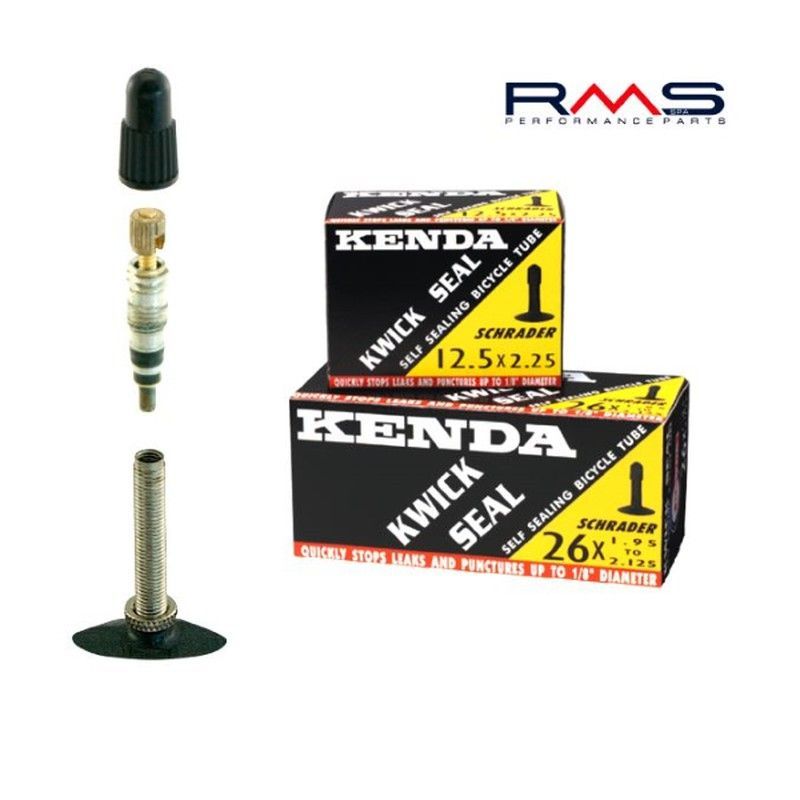 Cámara kenda 27.5x1.90/2.2 valvula bici 40mm auto reparable