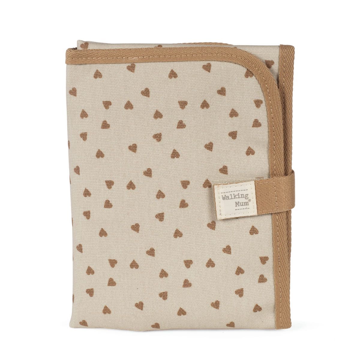Cambiador portátil corazones Poppy Walking Mum