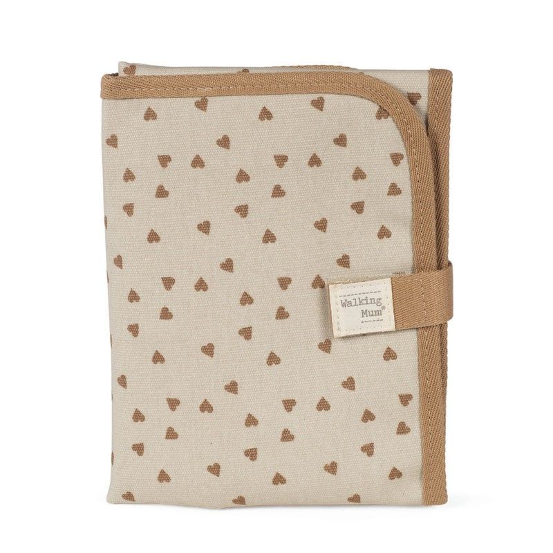 Cambiador Walking Mum Corazones Poppy Canela