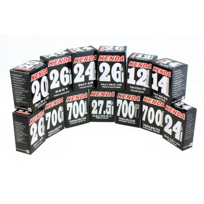 Camera  700x23/25 valvola francia 48mm confezione