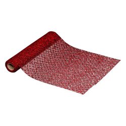 Camino de mesa. Rojo. 28x300 cm.