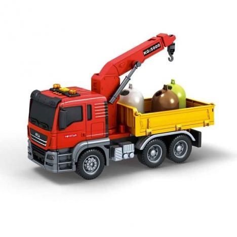 Camión Basura Reciclaje 1:14 con Luz y Sonido