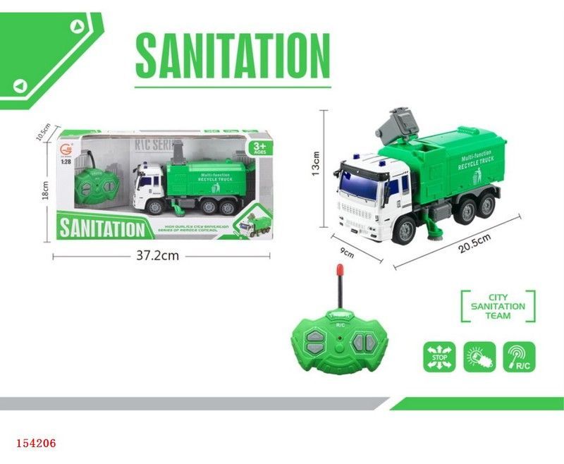 CAMION DE LIMPIEZA R/C 1:8