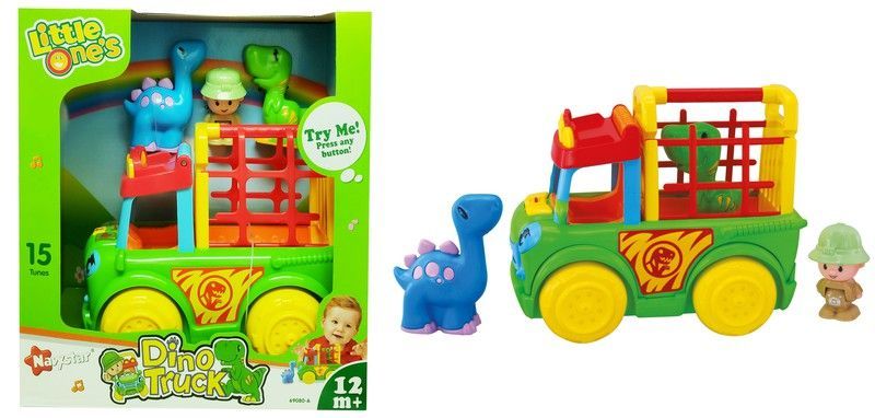 CAMIÓN DINO TRUCK C/3 FIGURAS