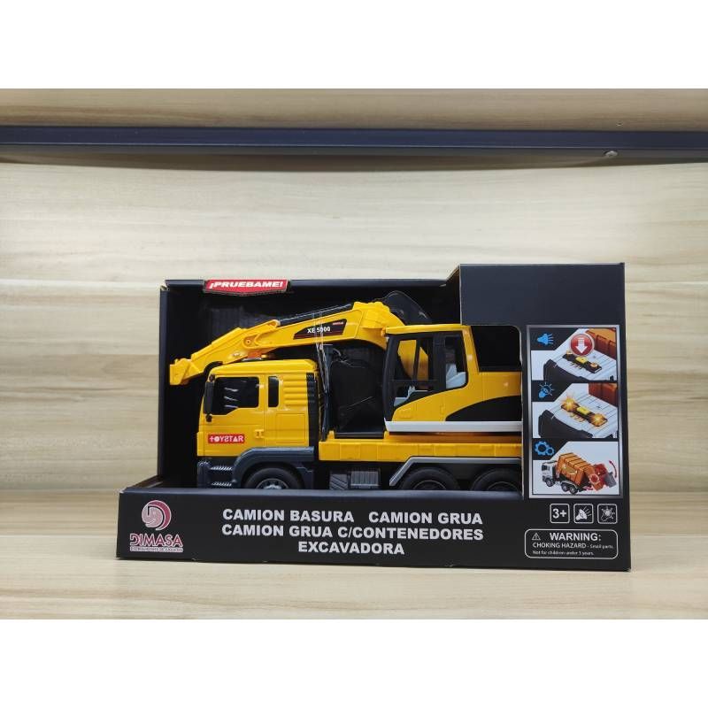 CAMION EXCAVADORA 1:14