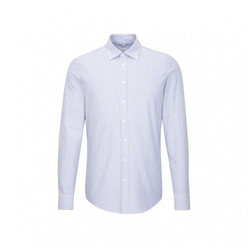 Camisa ajustada y abotonada Business