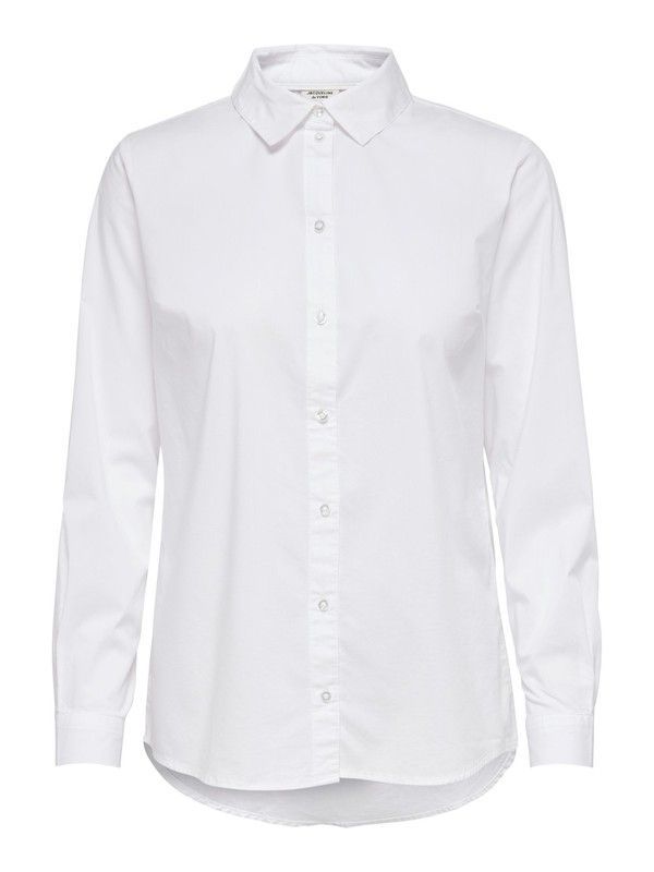 Camisa básica lisa Jdy White