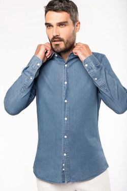Camisa Chambray hombre