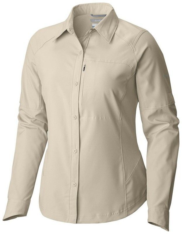Camisa Columbia manga larga SILVER RIDGE para mujer
