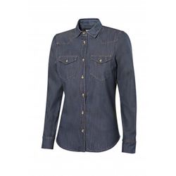 Camisa Denim Stretch Manga Larga Mujer  Referencia 405007s.