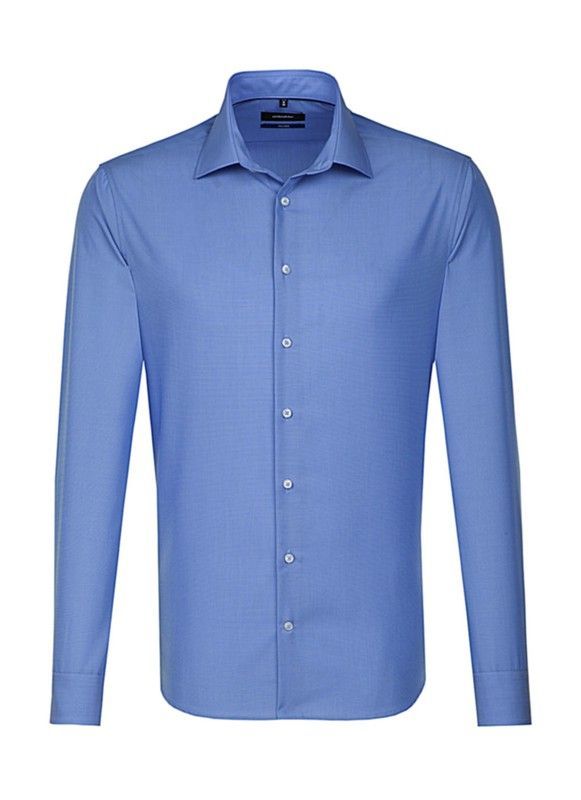 Camisa Kent ajustada manga larga hombre