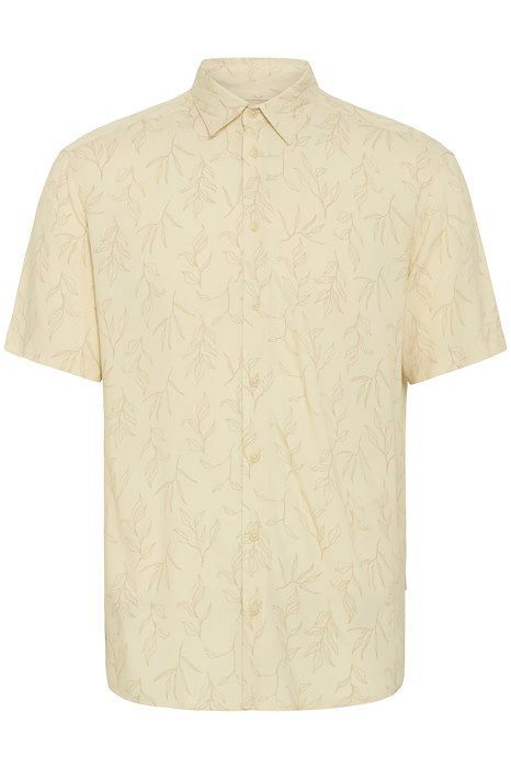 Camisa m/c con estampado hojas monocolor Blend Of America Sand