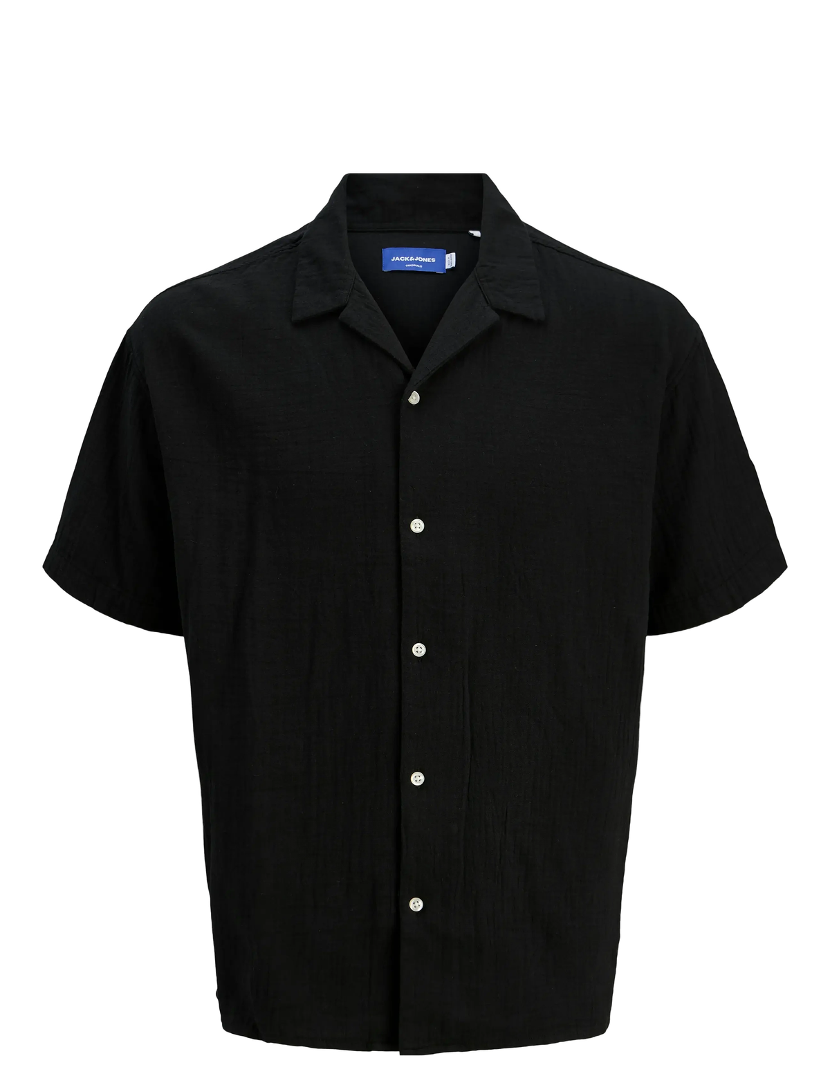 Camisa m/c resort lisa Jack & Jones Black