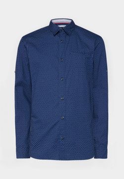 Camisa m/l con micromuestra Jack & Jones Medium Blue