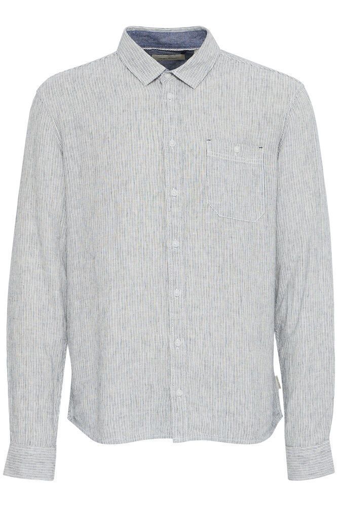 Camisa m/l con microrayas Blend Of America Dress Blue