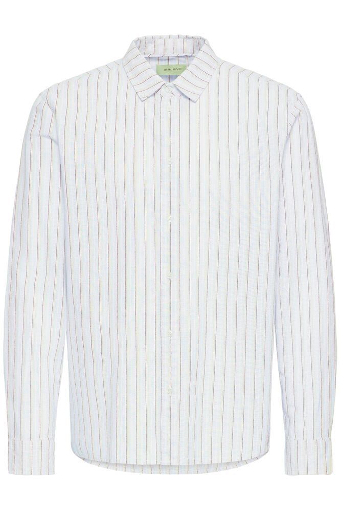 Camisa m/l con rayas tricolor Blend Of America Sky Blue