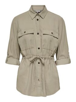 Camisa m/l Lenzing con bolsillos Only Pure Cashmere