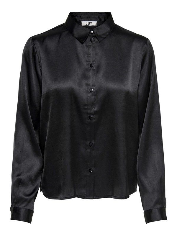 Camisa m/l raso Jdy Black