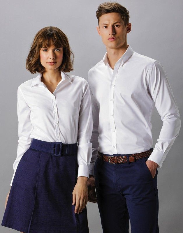 Camisa manga larga Stretch Oxford