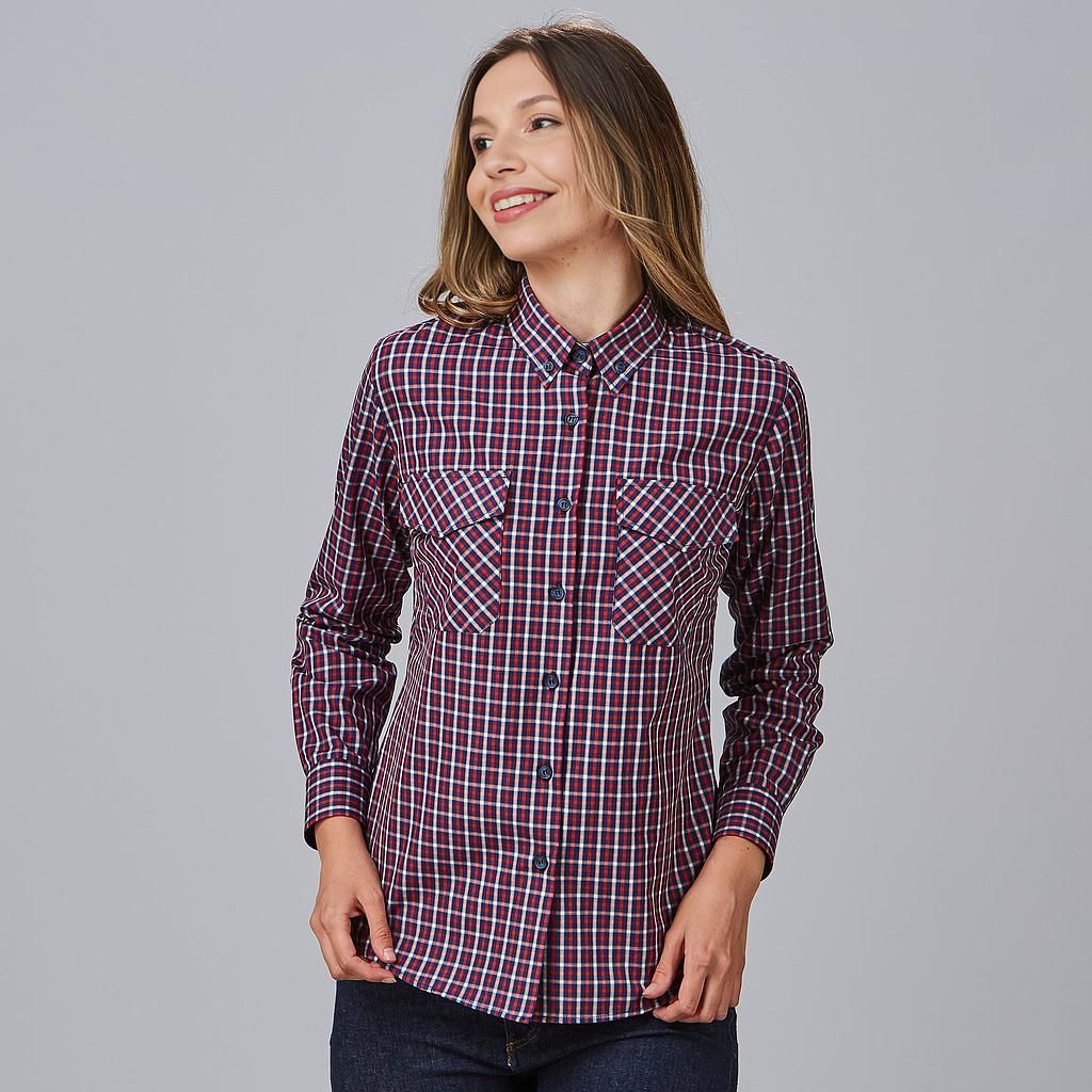 Camisa Mujer Cuadros Caterina