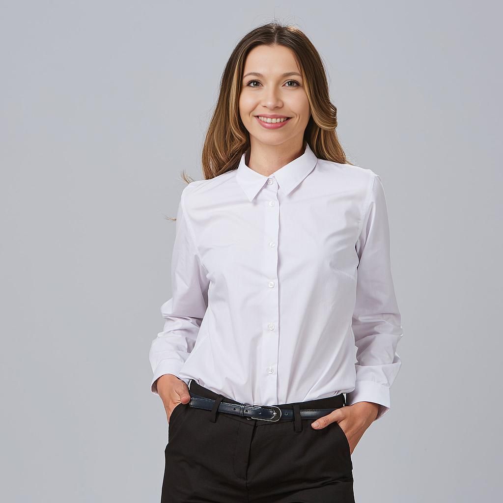 Camisa Mujer Serene Elástica Manga Larga