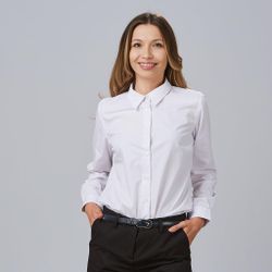 Camisa Mujer Serene Elástica Manga Larga