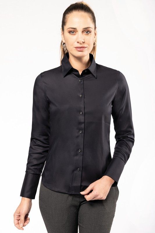 CAMISA NO-PLANCHA MANGA LARGA MUJER
