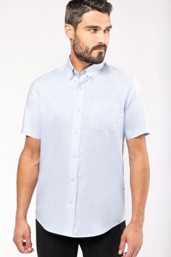 CAMISA OXFORD MANGA CORTA HOMBRE
