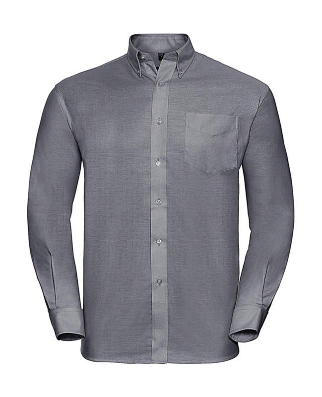 Camisa Oxford manga larga hombre