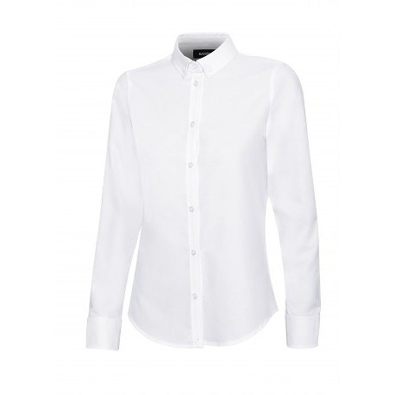 Camisa Oxford Stretch Manga Larga Mujer Referencia 405005S.