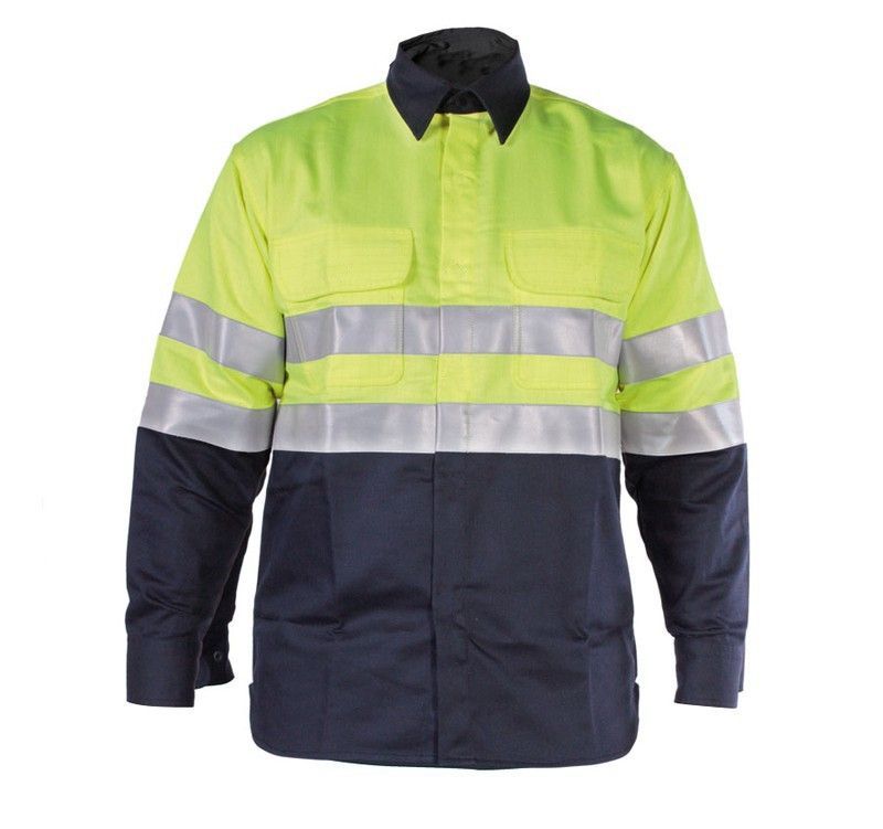 Camisa para soldador con alta visibilidad
