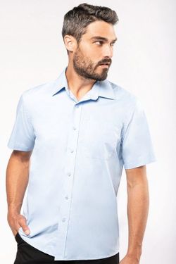 CAMISA POPELINA MANGA CORTA HOMBRE