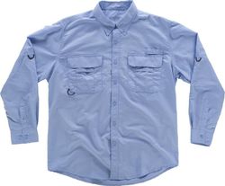 Camisa Safari manga larga Celeste