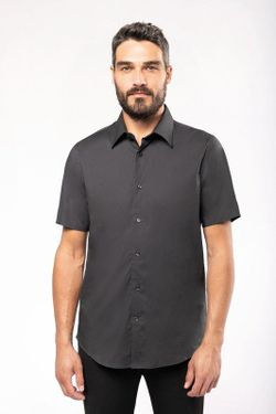 CAMISA STRETCH MANGA CORTA HOMBRE