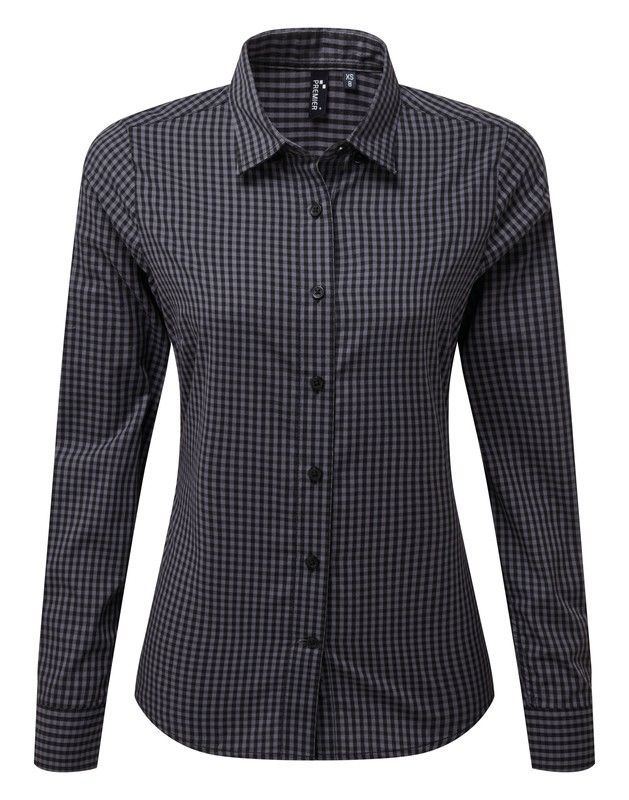 Camisa Vichy Con Cuadros Grandes