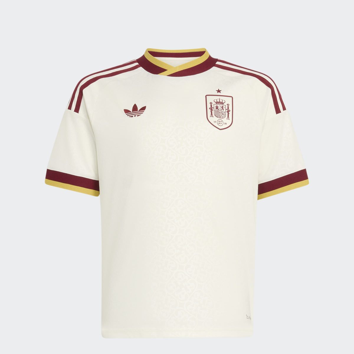 Camiseta Adidas segunda equipación España 2026 Júnior