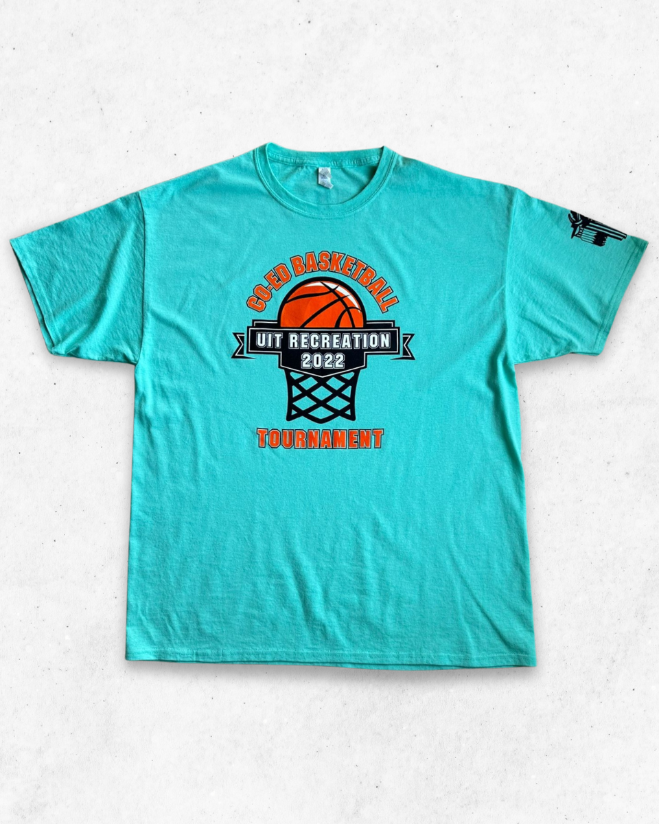 Camiseta American Vintage Basketball Turquesa XL
