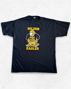 Camiseta American Vintage Golden Eagles Negro L