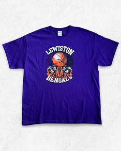 Camiseta American Vintage Lewiston Bengals Morado XL