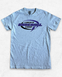 Camiseta American Vintage Liberty Baseball Gris Claro S